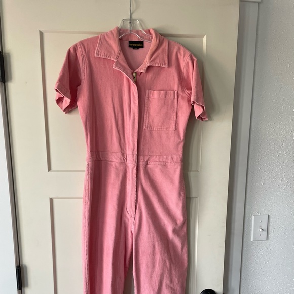 Nooworks Pants & Jumpsuits Pink Corderoy Nooworks Coveralls In Size